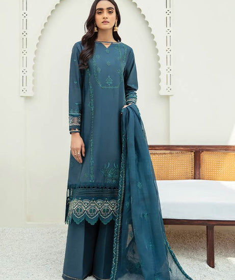 Xenia Formals Unstitched Lawn`21 D#01