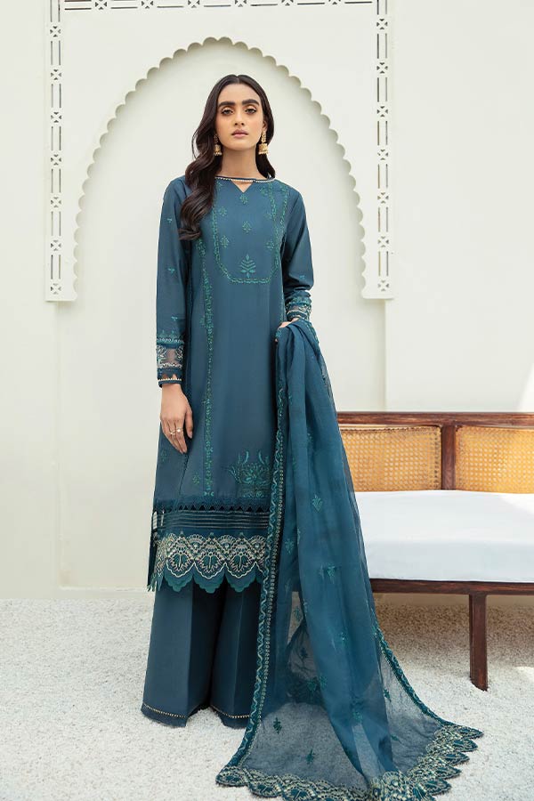 Xenia Formals Unstitched Lawn`21 D#01