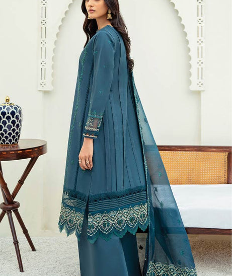 Xenia Formals Unstitched Lawn`21 D#01