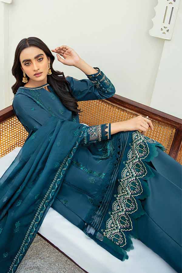 Xenia Formals Unstitched Lawn`21 D#01