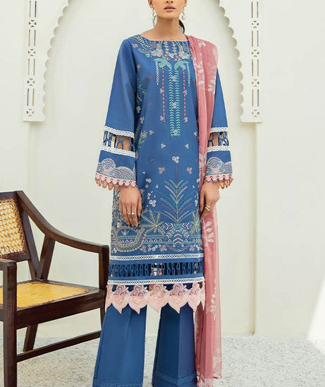 Xenia Formals Unstitched Lawn`21 D#09