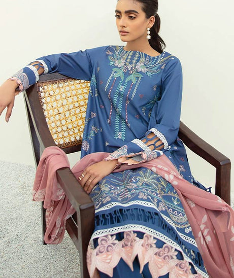 Xenia Formals Unstitched Lawn`21 D#09