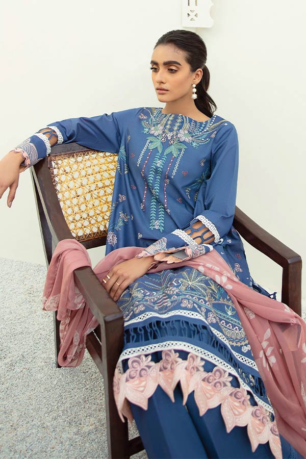 Xenia Formals Unstitched Lawn`21 D#09