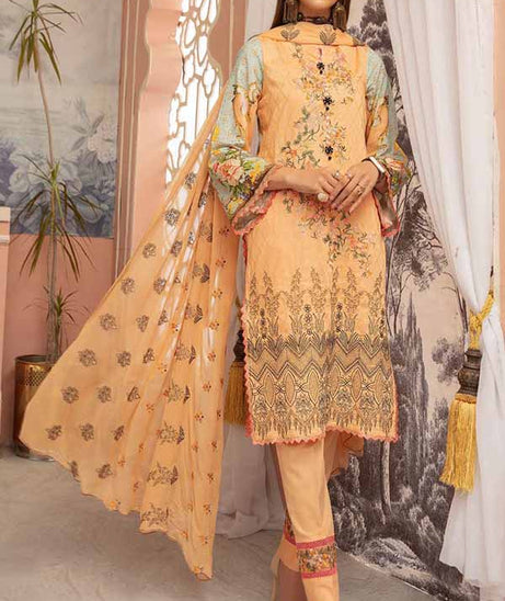 Shaista Zamin Emb B/Lawn`21 D#206