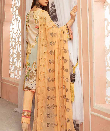 Shaista Zamin Emb B/Lawn`21 D#206