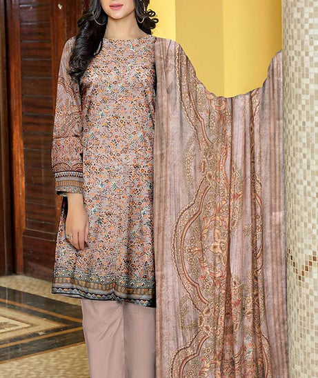 Zaib Tan Aashna Lawn`23 Vol-103 D#01 T-Pink