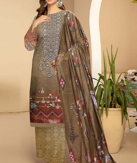 Zaib Tan Banarasi Lawn`25 (Vol-1017) D#05