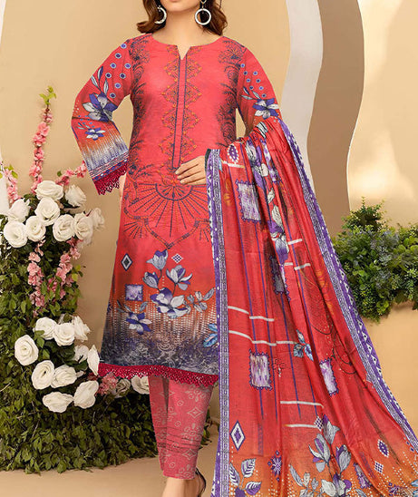 Zaib Tan Banarasi Lawn`25 (Vol-1017) D#06