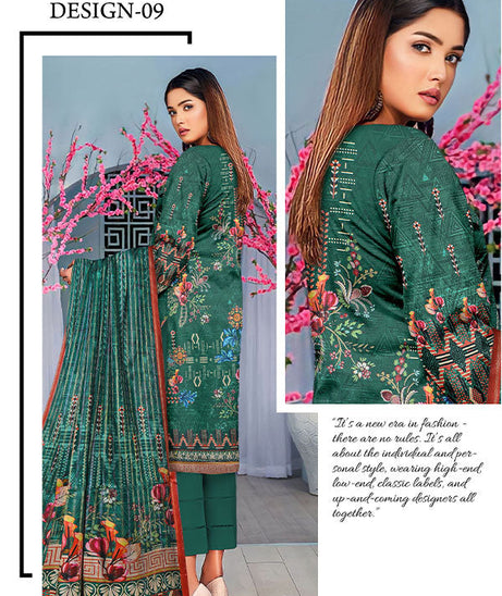 Zaib Tan Rani Emb Lawn`23 D#09