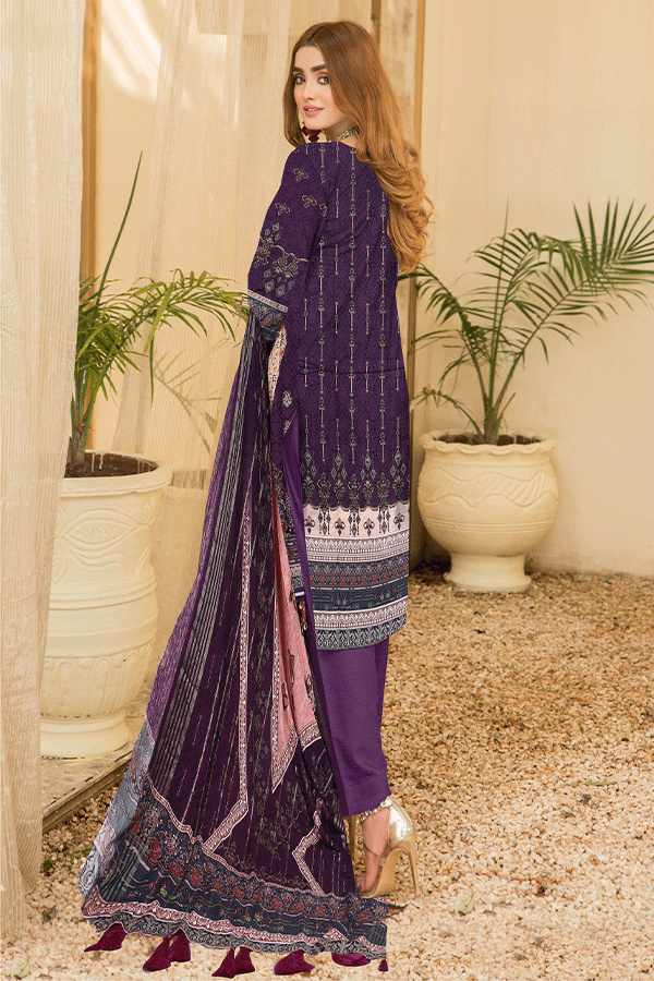 Zaib Tan Zarcoon Linen`22 D#06
