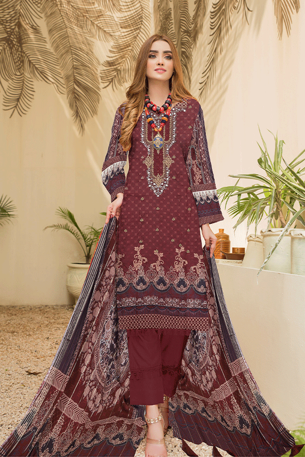 Zaib Tan Zarcoon Linen`22 D#09