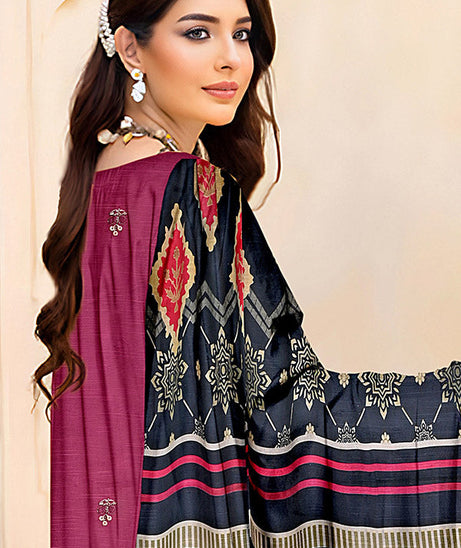 Zaib Tan Emb S/Khaddar`25 V-505 D#02