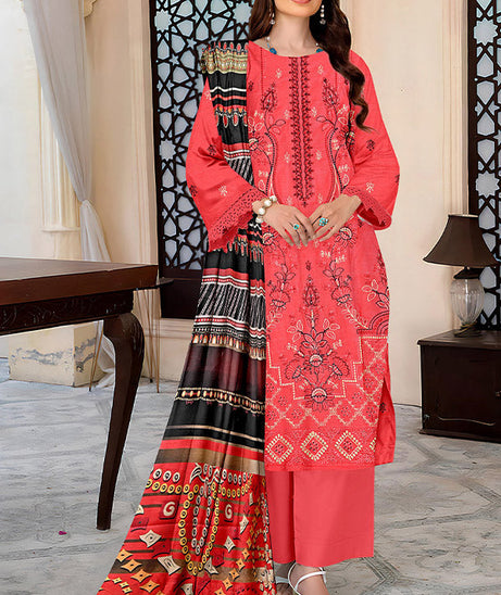Zaib Tan Emb S/Khaddar`25 V-505 D#05