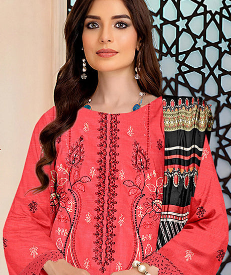 Zaib Tan Emb S/Khaddar`25 V-505 D#05
