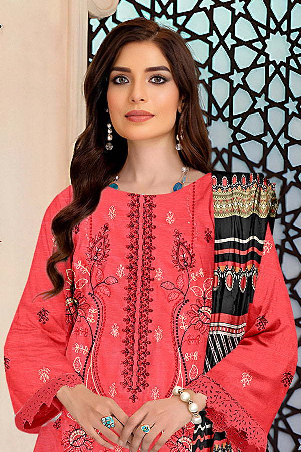 Zaib Tan Emb S/Khaddar`25 V-505 D#05