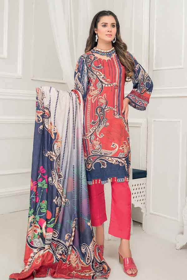 Zara Noor Print Linen`21 D#6025