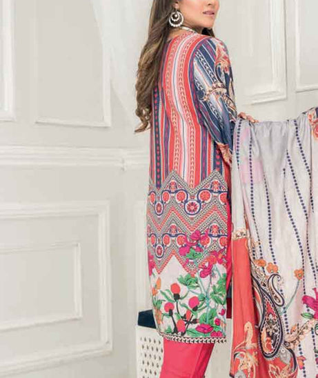 Zara Noor Print Linen`21 D#6025