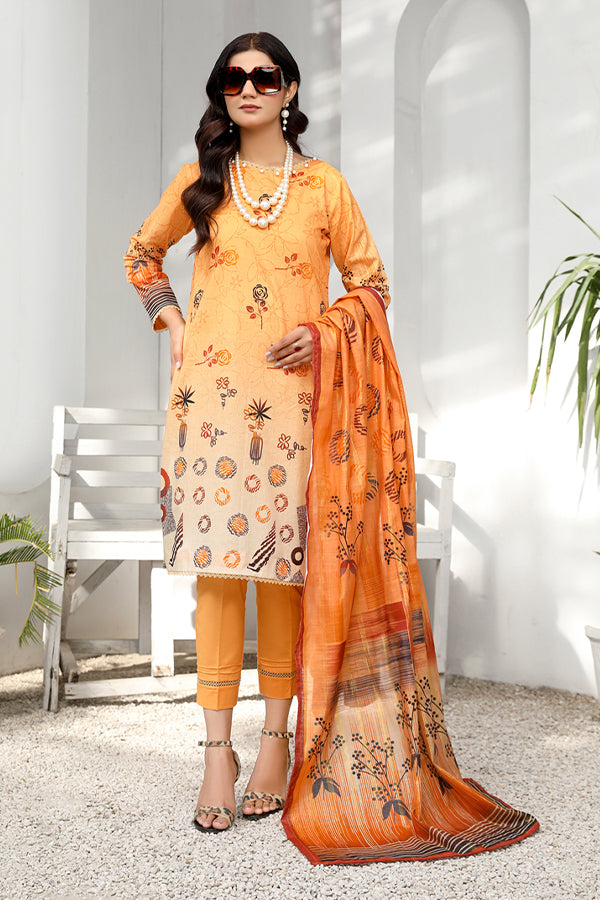 Zareen D/Print Lawn'23 D#1 Vol-3