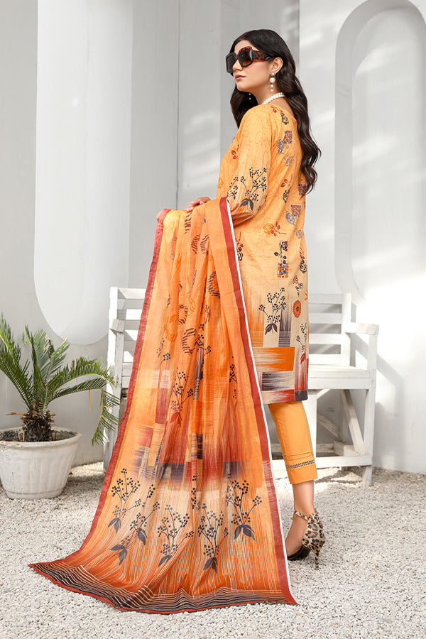 Zareen D/Print Lawn'23 D#1 Vol-3