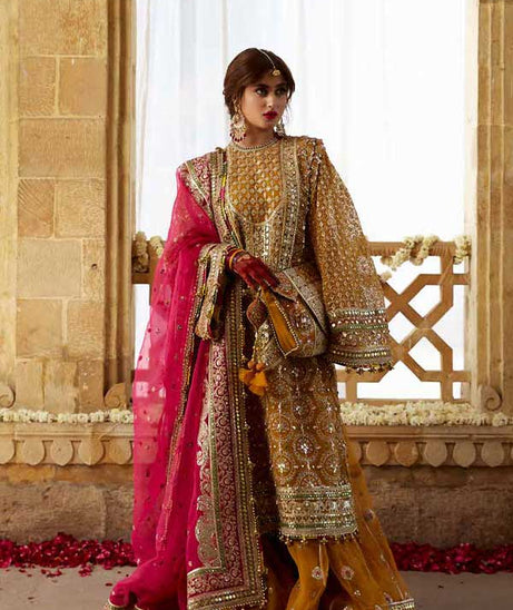 Zarlish By MNR Sagar Kinaray Wedding`23 D#21 (KESARI)