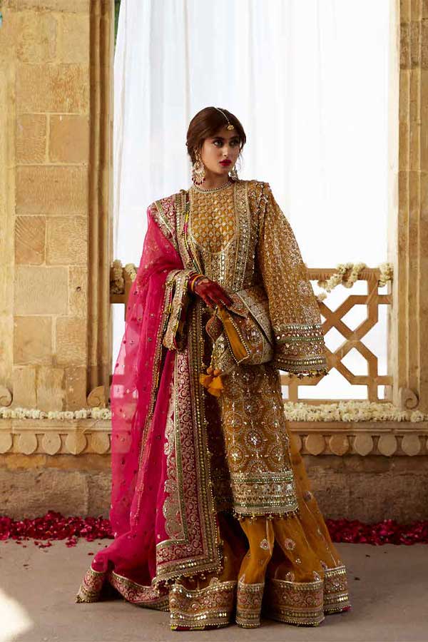 Zarlish By MNR Sagar Kinaray Wedding`23 D#21 (KESARI)