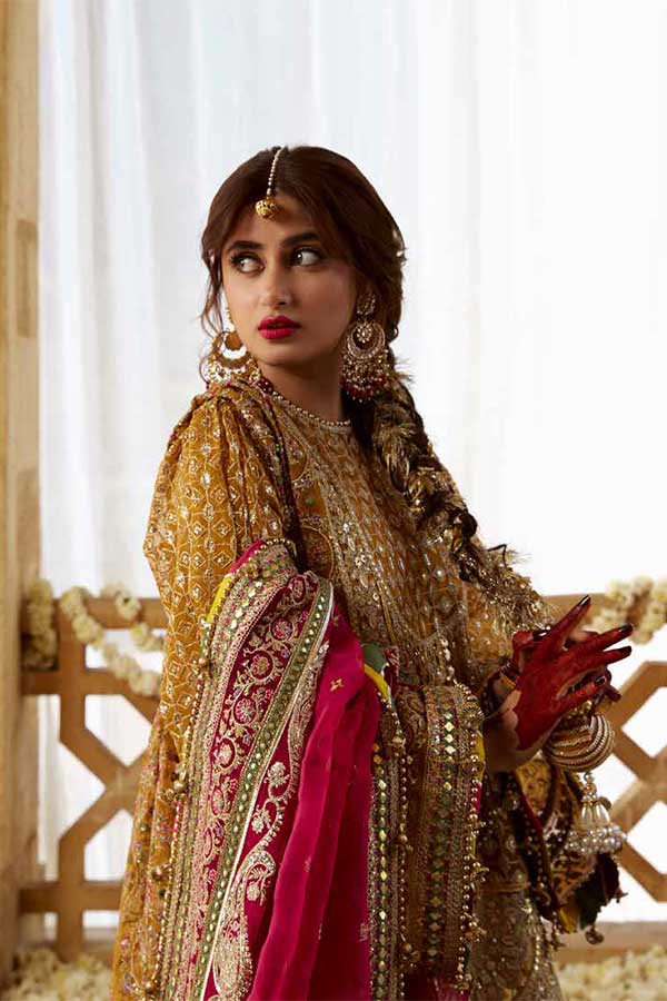 Zarlish By MNR Sagar Kinaray Wedding`23 D#21 (KESARI)