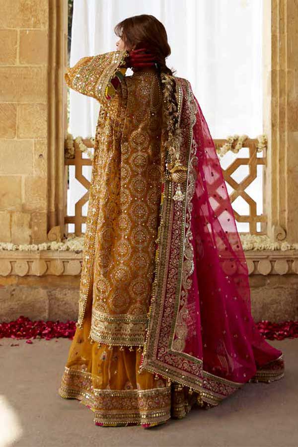 Zarlish By MNR Sagar Kinaray Wedding`23 D#21 (KESARI)