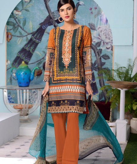 Zebaish Andaaz DP/Emb Lawn`21 D#10