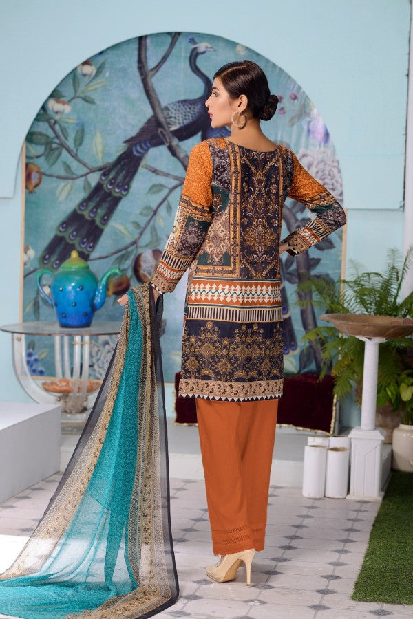 Zebaish Andaaz DP/Emb Lawn`21 D#10