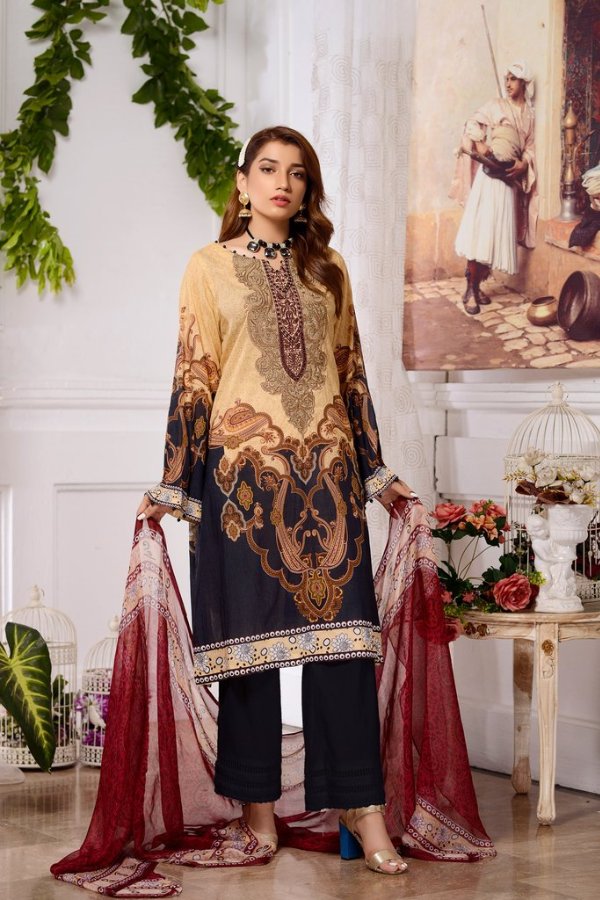 Zebaish Kashish DP/Emb Lawn`21 D#08