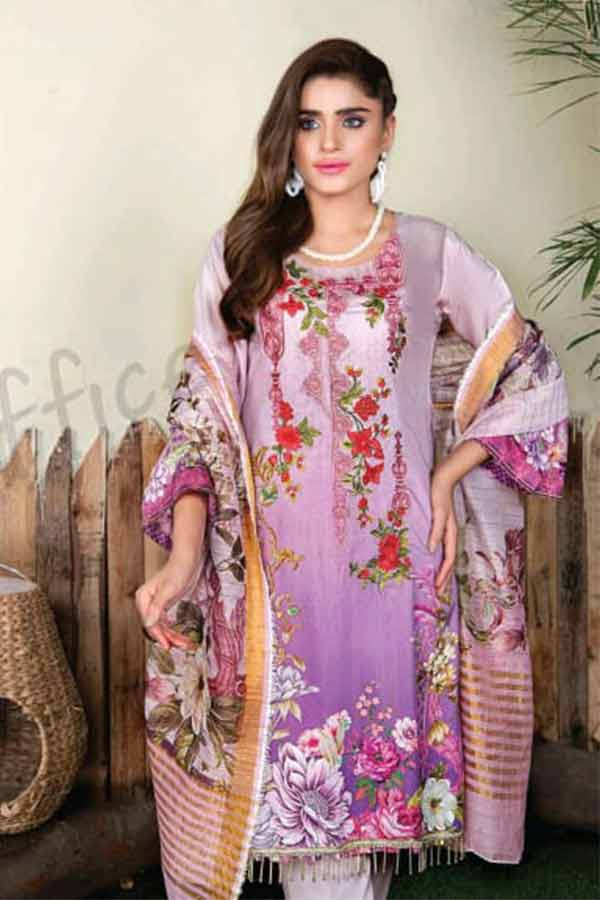 Zimal D/Print Emb Linen'21 VOL-71 M#07