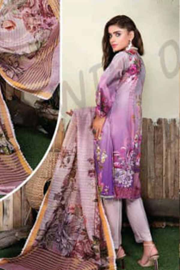 Zimal D/Print Emb Linen'21 VOL-71 M#07