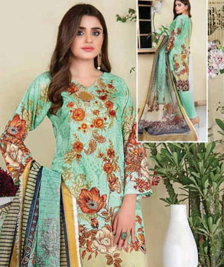Zimal D/Print Emb Linen'21 VOL-71 M#09