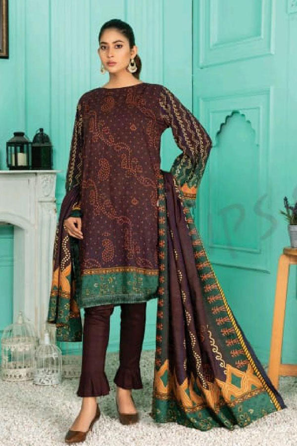 Zimal D/Print Slub Linen`21 M#10 V#79