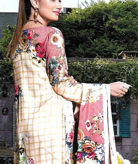 Zimal DP/Emb Kutail Shawl`20 D#5404