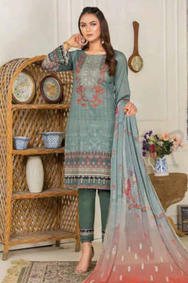Zimal Digital Emb Lawn`22 Vol-6 D#10
