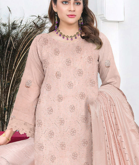 Zimal Emb Leather Peach`25 CD#01