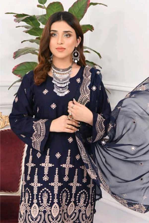 Zimal Emb Luxury Viscose'22 Vol#64 D#1