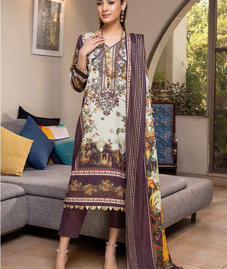 Zoohra Emb Lawn Collection`22 (Pista)