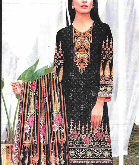 Zunaisha Umar D/Linen`22 V#1 Black