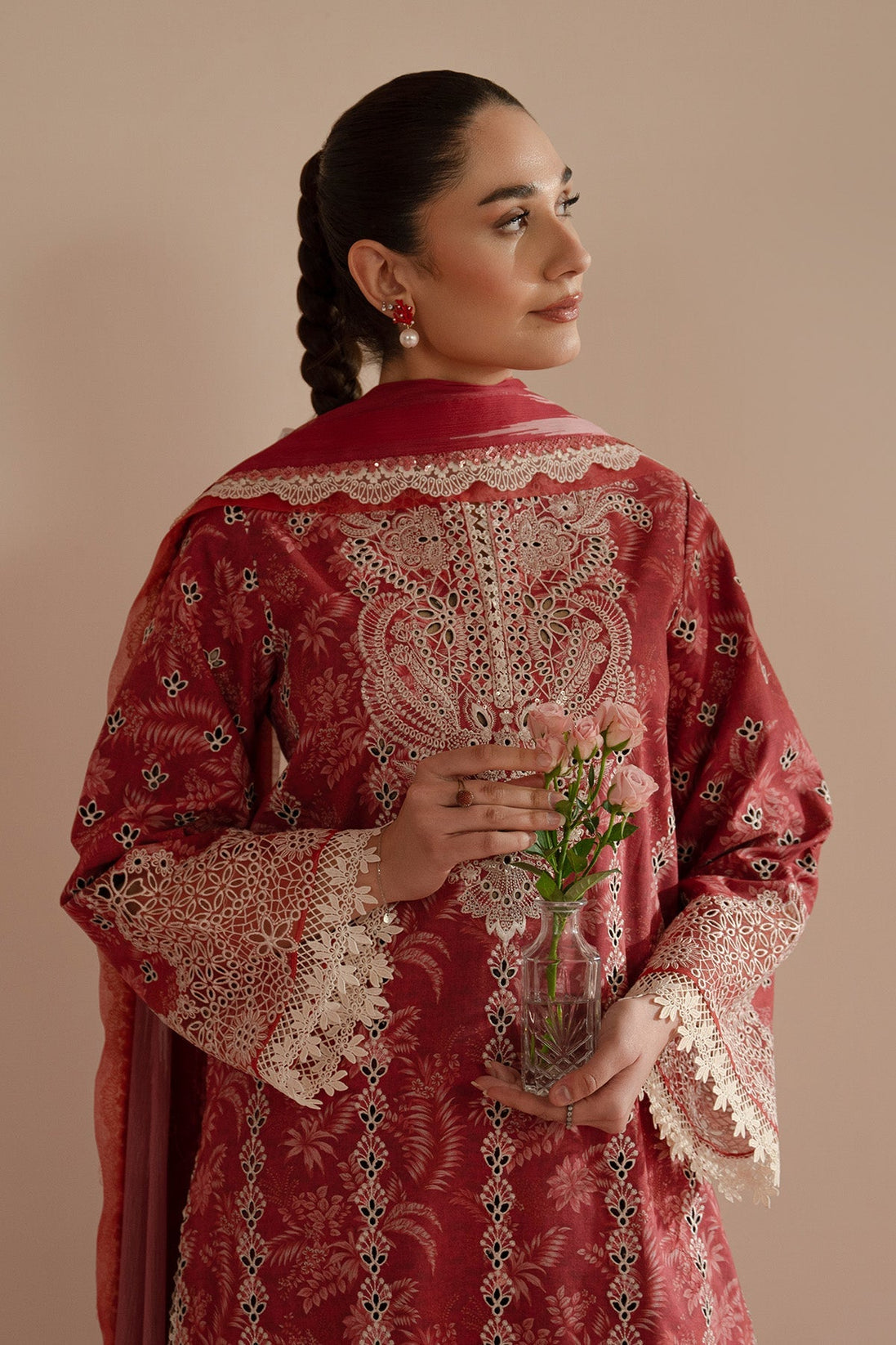 Afrozeh Floral Charm Lawn`25 AL#01