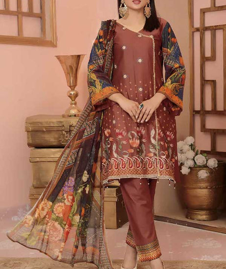 Areej Manha Emb Lawn`21 D#08 V#5