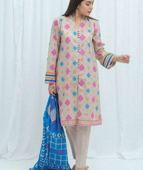 BeechTree Print Lawn 3Pcs`21 BT1S21U58