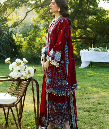 Siraa By Sadaf Fawad Khan Luxury Lawn'25 D#8-A