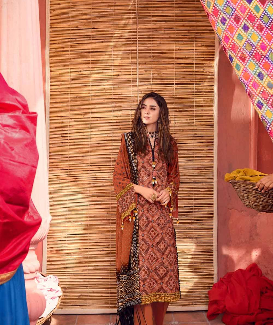 Gul Ahmed Lawn`23 CL#32055 B