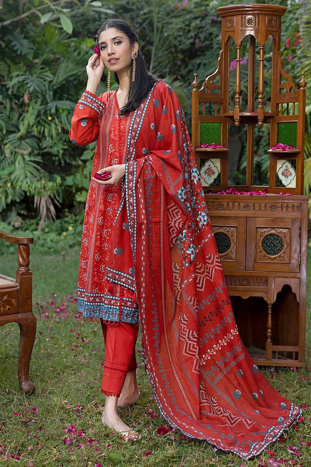 Gul Ahmed Print Lawn`23 CL#32218-A