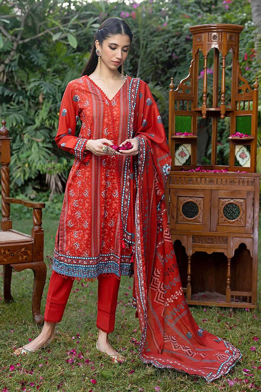 Gul Ahmed Print Lawn`23 CL#32218-A