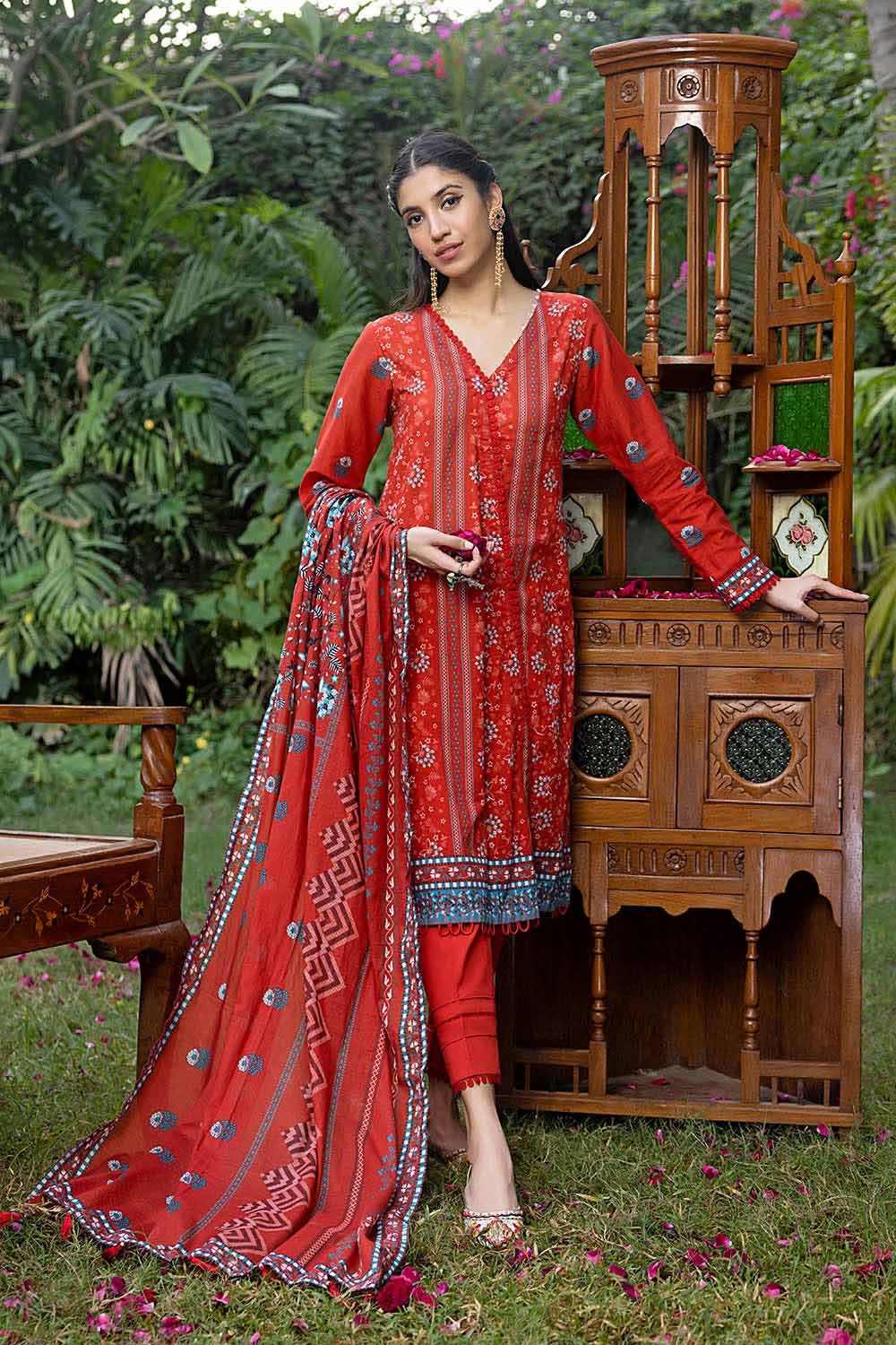 Gul Ahmed Print Lawn`23 CL#32218-A