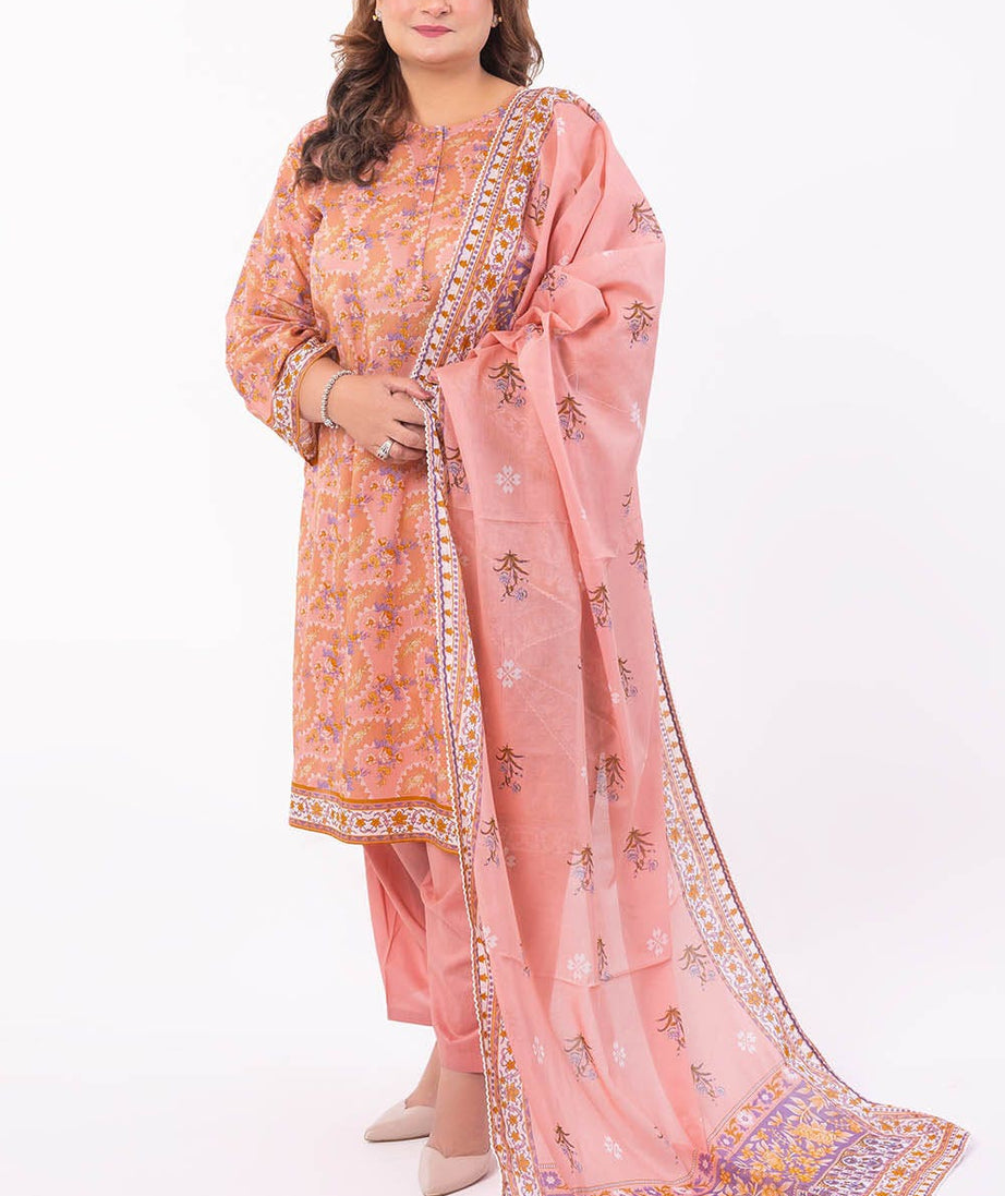 Gul Ahmed Summer Lawn'25 CL#52380-B