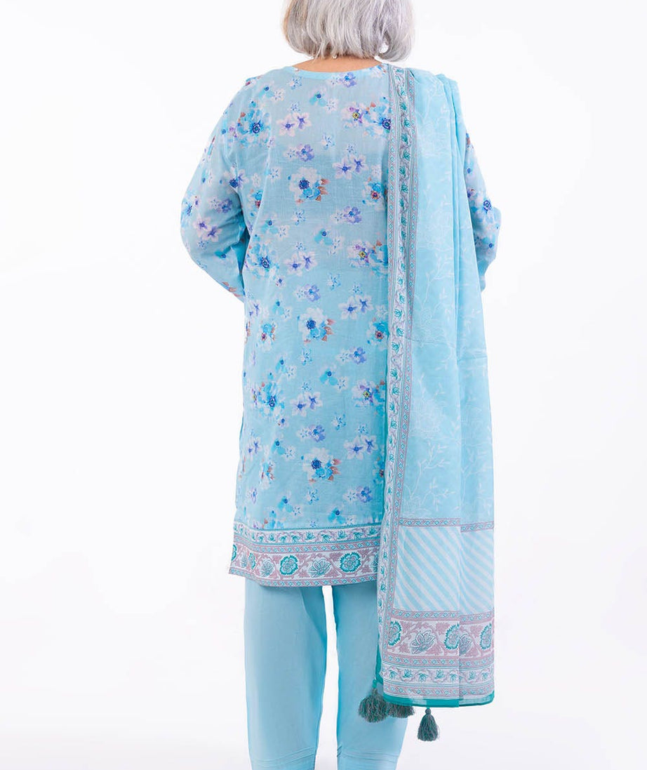 Gul Ahmed Summer Lawn'25 CL#52128-B